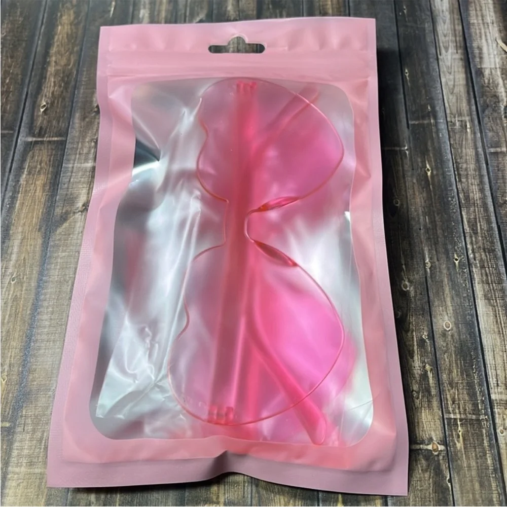 5for$10 Two Cute Transparent Baby Pink Novelty
Heart Glasses Best Friends - Picture 6 of 7